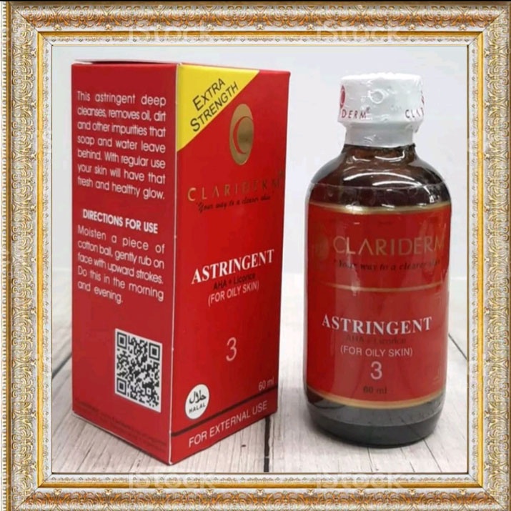 TONER CLARIDERM EXTRA STRENGTH FILIPINA