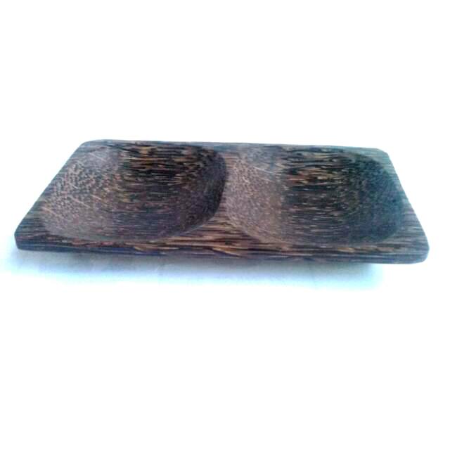 Tempat sambal 2 lubang Kayu aren