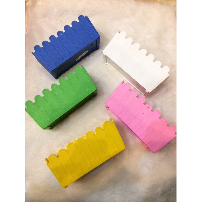 pot persegi panjang/pot unik/ pot lucu/pot plastik