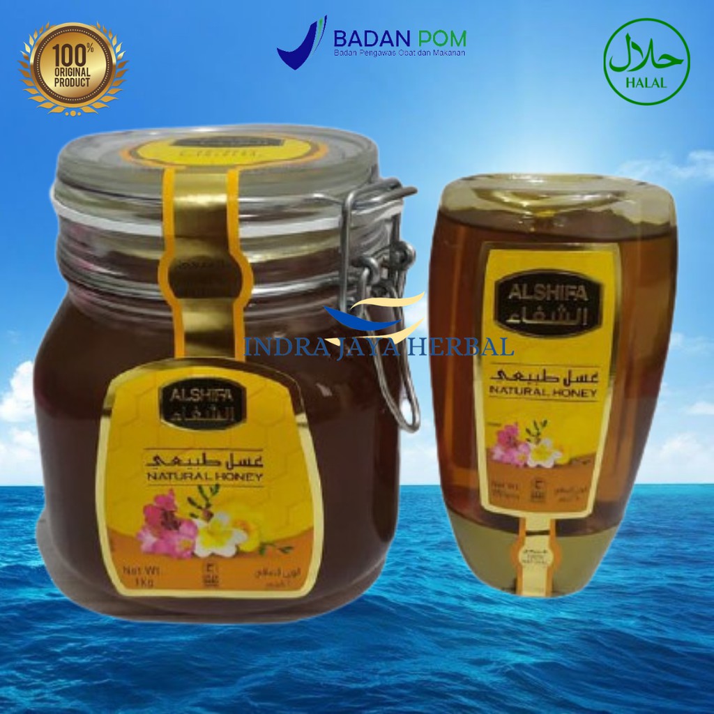 

Madu Alshifa Natural Honey | Paket 1Kg Free 250g