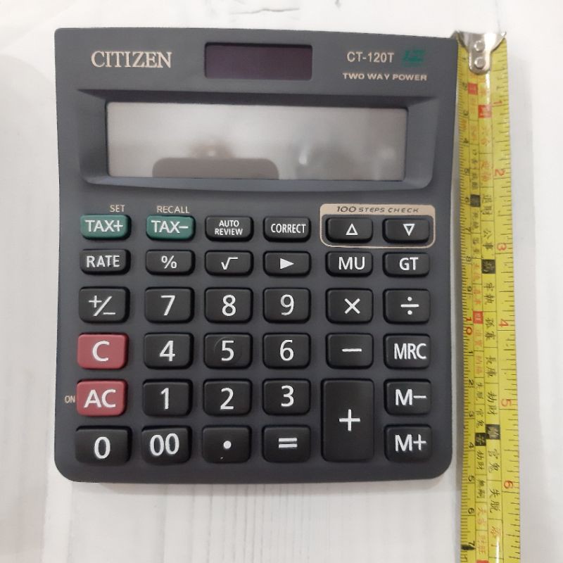 

(Toko Ricoh) kalkulator Citizen / Casio CT 120 T