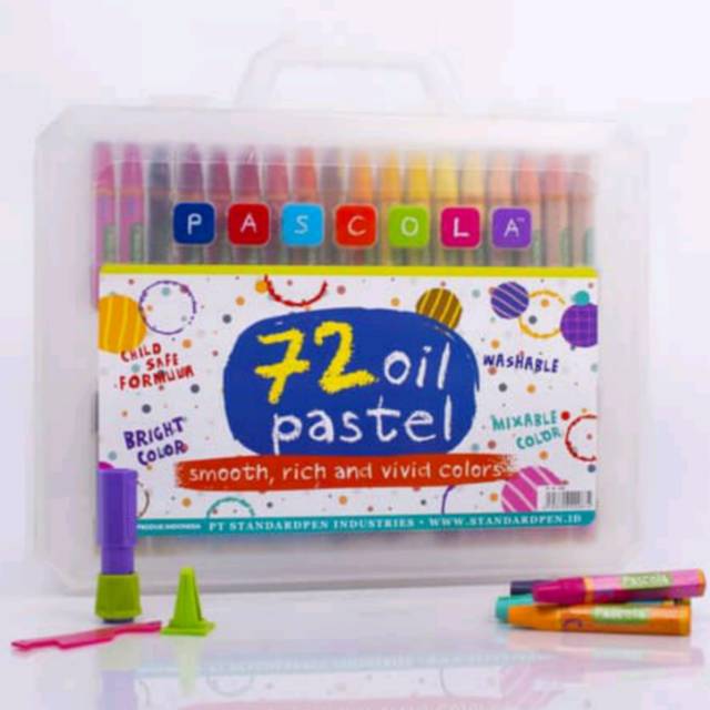 

Crayon murah/crayon pascola 72 warna
