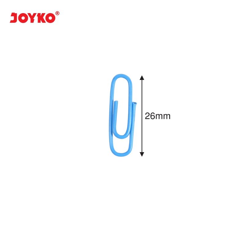 Joyko Paper Clip C3100 warna/ paper Klip joyko warna / Penjepit Kertas Joyko C-3100 paperclip warna joyko