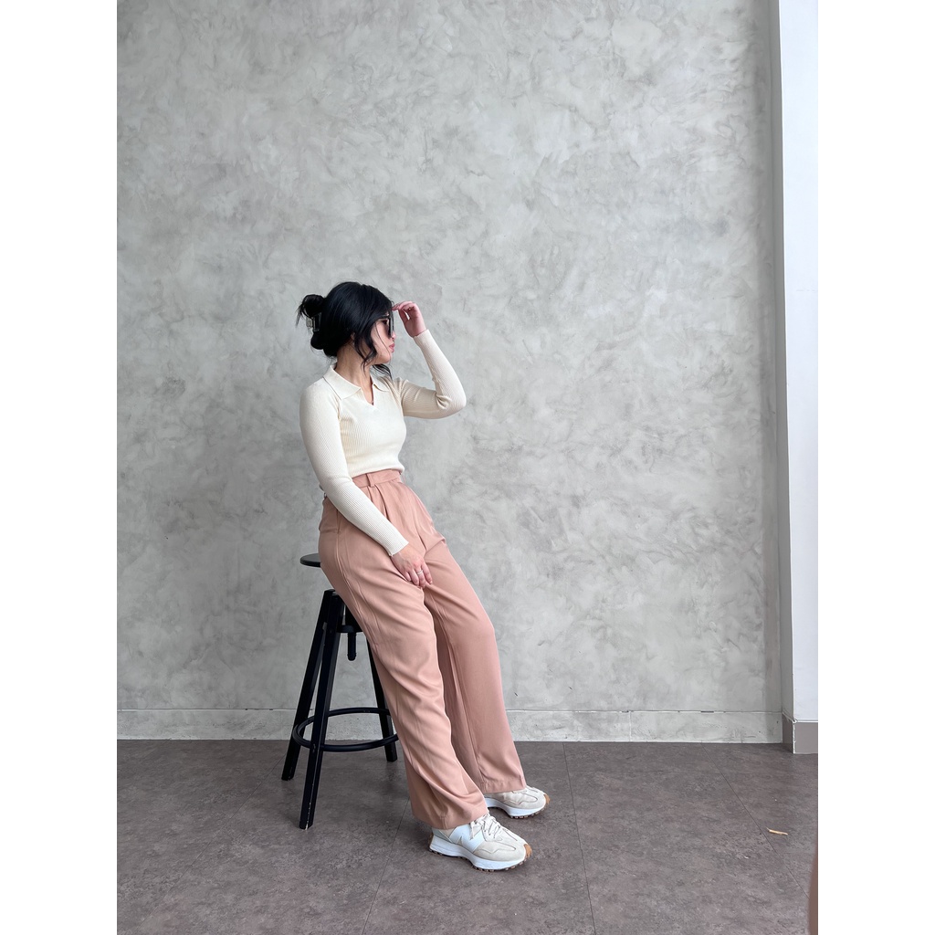 SURRELL - Jade Pants | Celana Panjang Kulot