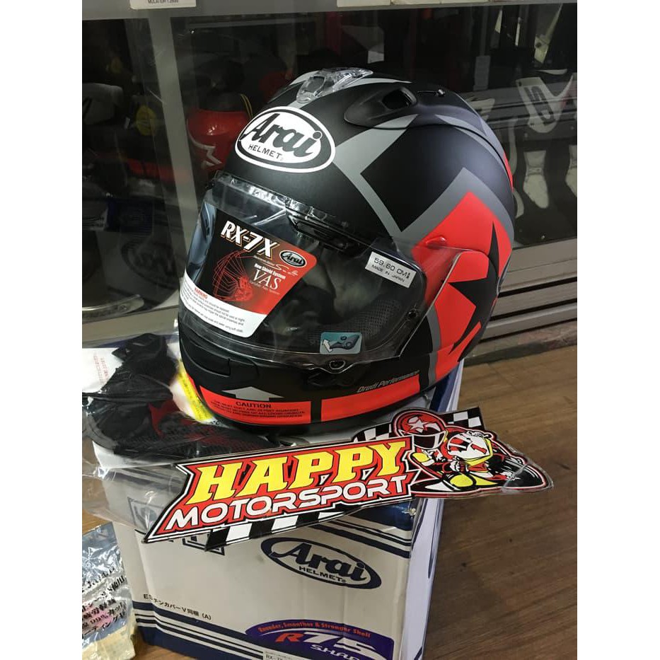SALE ONLY TODAY HELM RX7X ARAI VINALES MAVERICKS SIZE L BRAND NEW100%