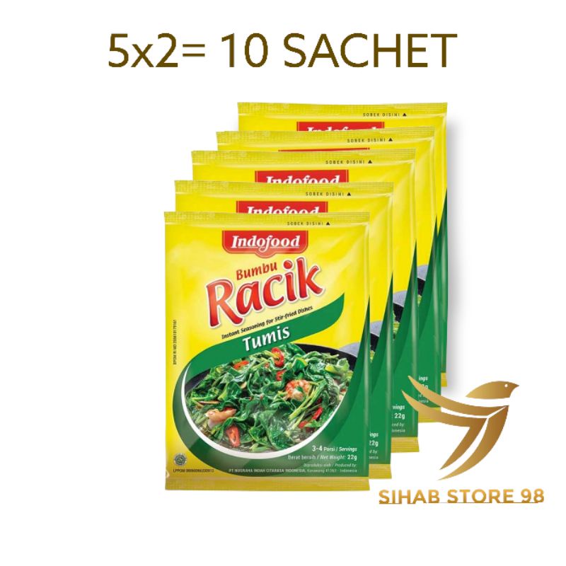 

Racik tumis bumbu instan 10 sachet lebih hemat