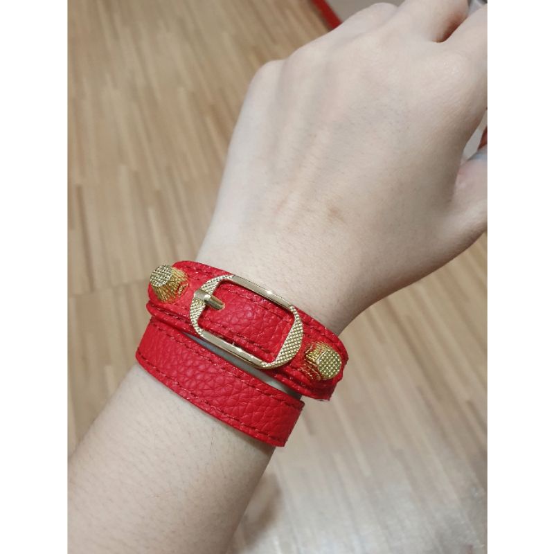 Restok Gelang Kulit Model Lilit Premium Quality Bracelet Branded Band Import tidak karatan 9908