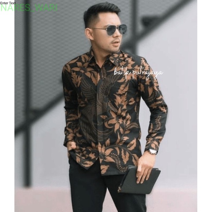 Batik masuk SM BAJU BATIK PRIA SRAGENAN PREMIUM TERMURAH