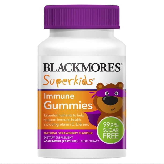 Blackmores Superkids Immune Gummies 60 Gummies