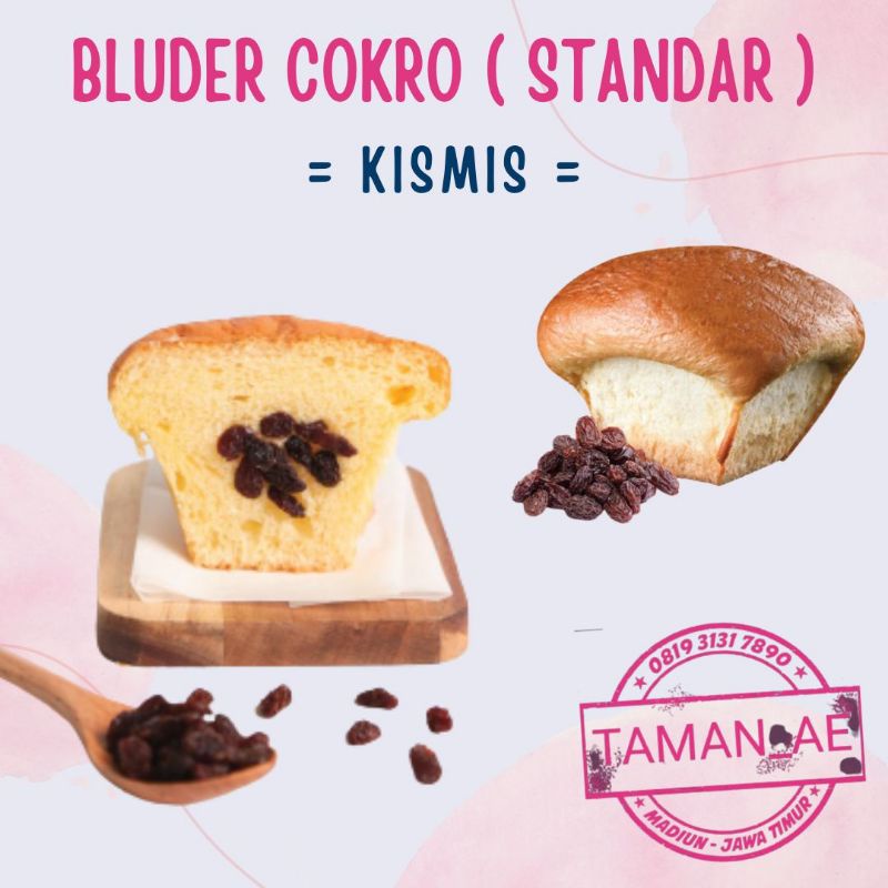 16 Varian Rasa STANDAR Roti Bluder Cokro Madiun-Kismis