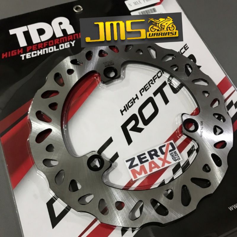 piringan cakram disc brake tdr racing depan dan belakang 1set nmax old dan nmax new baru