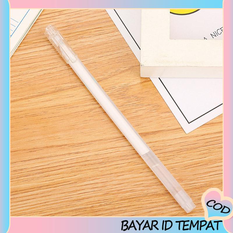 COD❤️ Warna Pena Gel Berkapasitas Besar Akun Tangan Tanda Siswa Sorotan Album Flash Pen-A.one