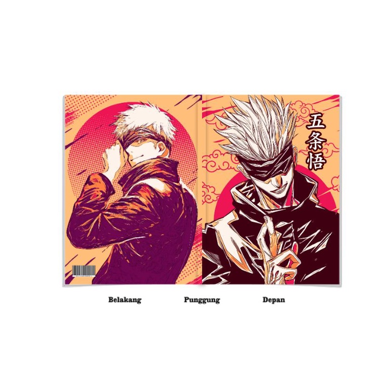 

Notebook Sketchbook Softcover A6 Anime Jujutsu Kaisen Gojo Satoru