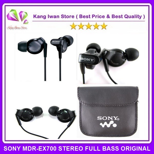 Headset Sony MDR-EX700 Stereo Full Bass