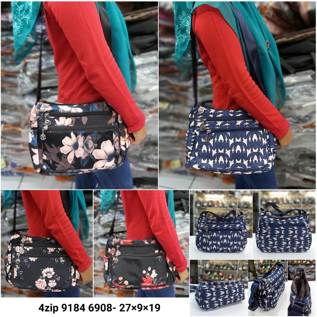 Tas selempang parasut premium quality