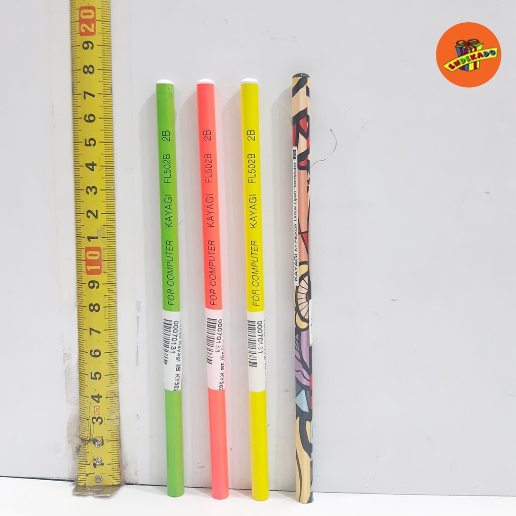 MAKASSAR! KAYAGI PENSIL 2B 1PC - Pensil