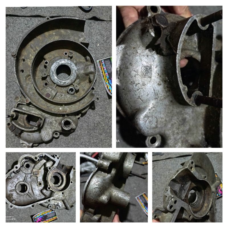 Rengkes crankcase kanan as kecil vespa bajaj original copotan