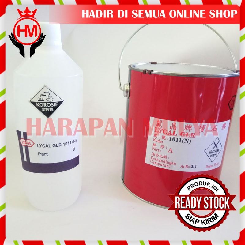 Lycal Gem Like Resin Lycal 1011 - Lycal 1011 Bening Keras - HM