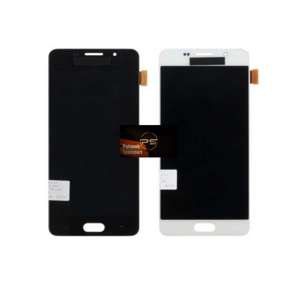 Lcd+Touchscreen Samsung A 5 (2016)  A 510 F Oled - Hitam
