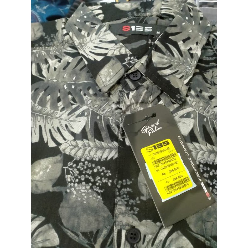 s 135 / kemeja slimfit / printing