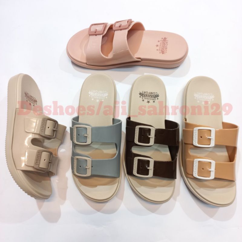 Sandal Jelly Kokop Wanita | LUOFU E-7188