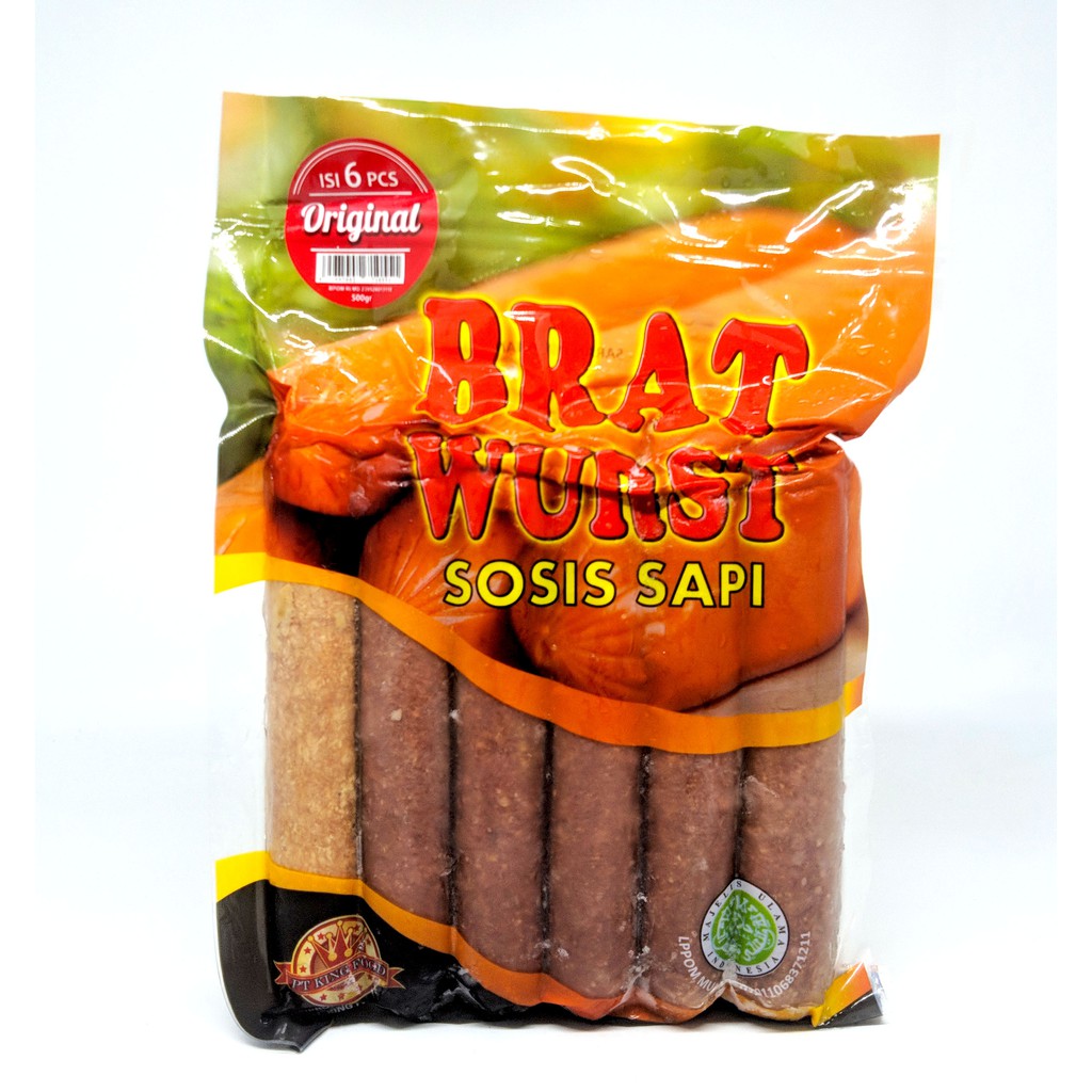 

Sosis Sapi Bratwurst Original isi 6