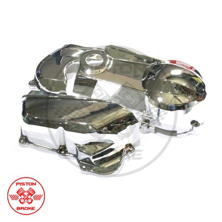 COVER / TUTUP CVT + COVER FILTER UDARA MIO M3 CHROME