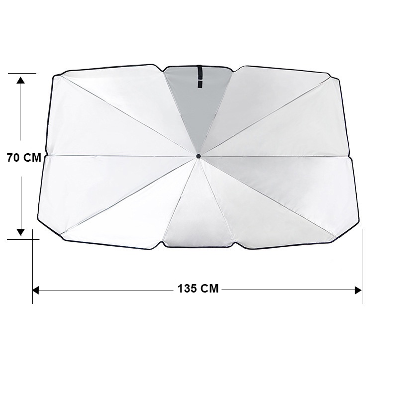 Sun Shield Mobil / Pelindung Panas Dashboard Kaca Mobil Model Payung