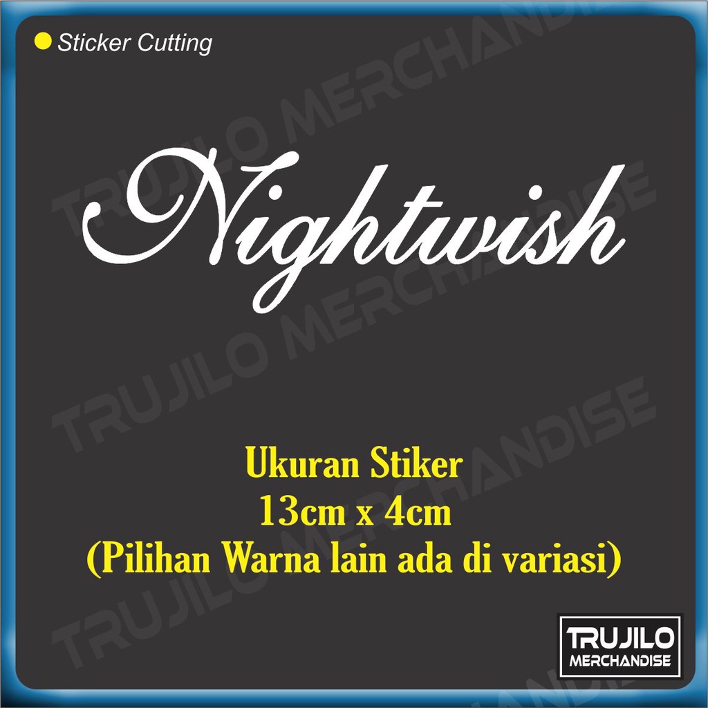 Nightwish Band Sticker Cutting