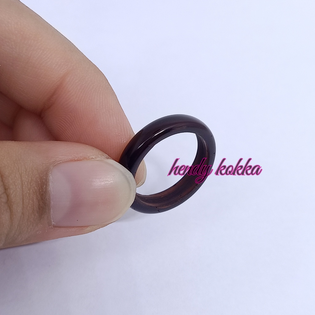 cincin kokka kaukah kaokah bulat polos HTM