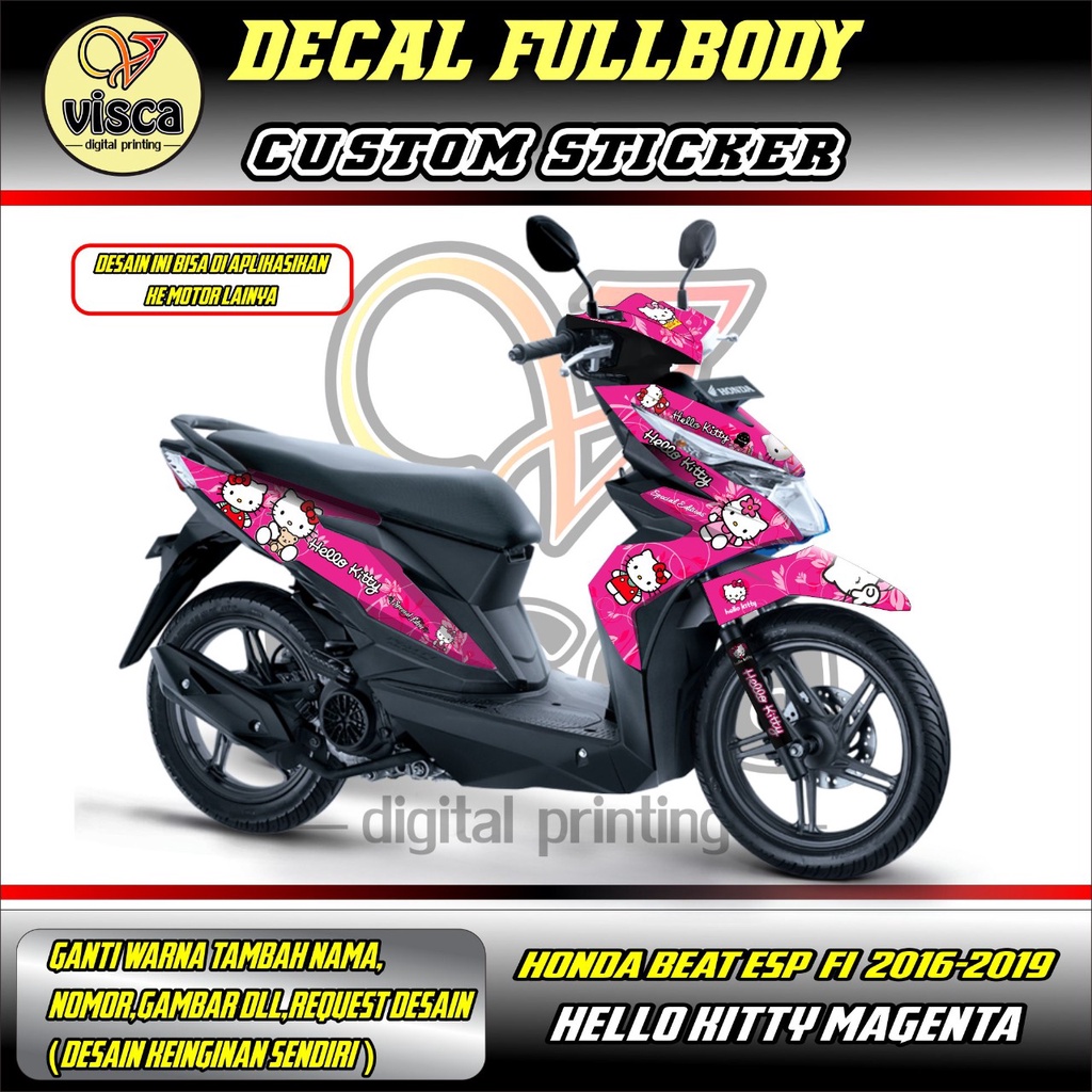 Decal Beat CBS ISS Sticker Beat CBS ISS Stiker beat CBS ISS full body motif helokity