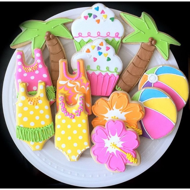 

Summer cookies package (isi 12pcs)