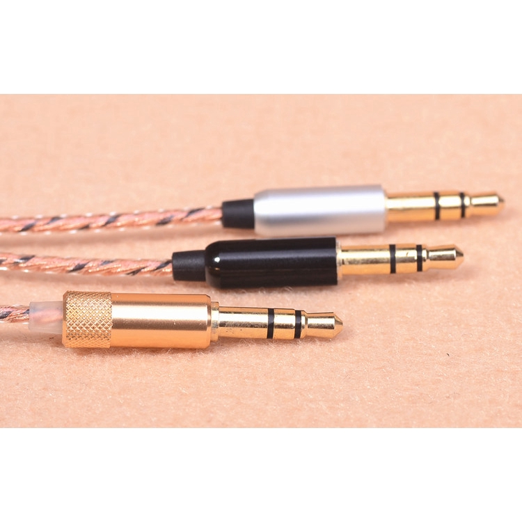 DIY 3.5mm HIFI earphone cable 40 core earbuds wire subwoofer headphone unit wire