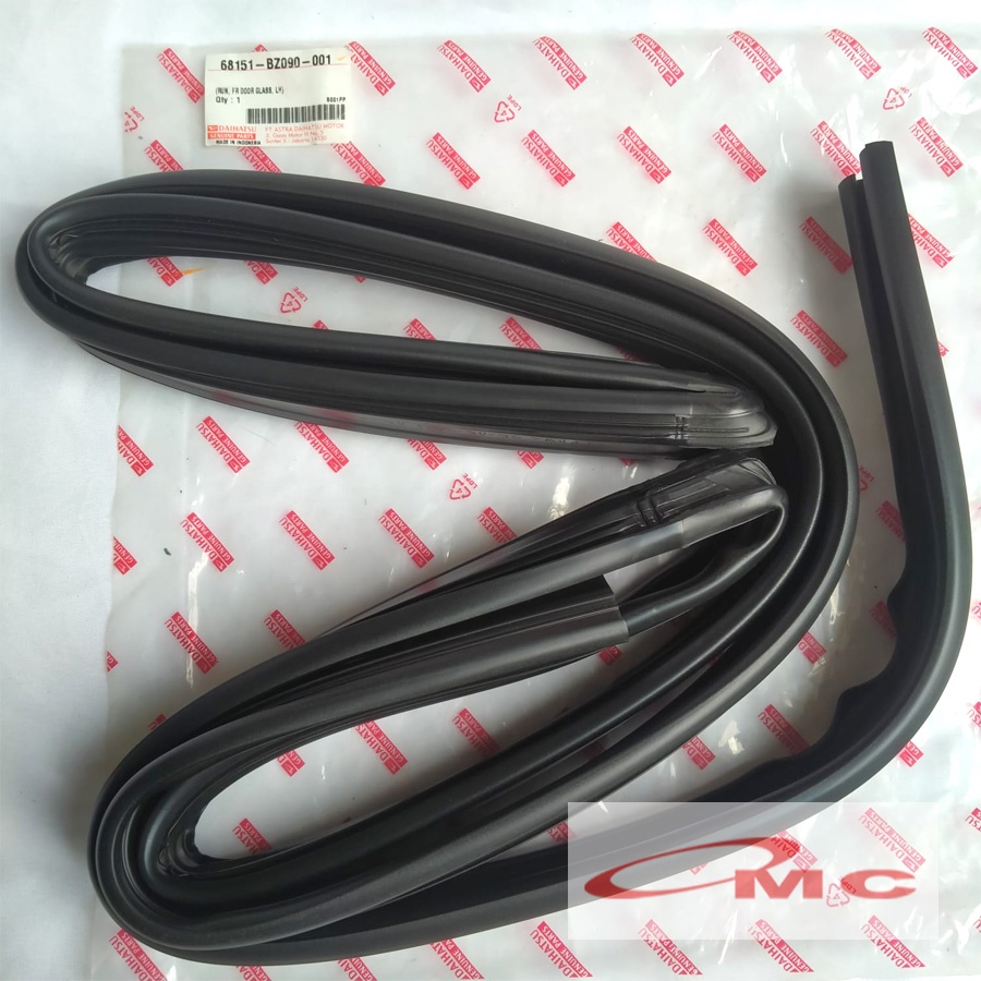 Karet Channel Kaca Pintu Depan Kiri New Avanza Xenia 68151-BZ090-001