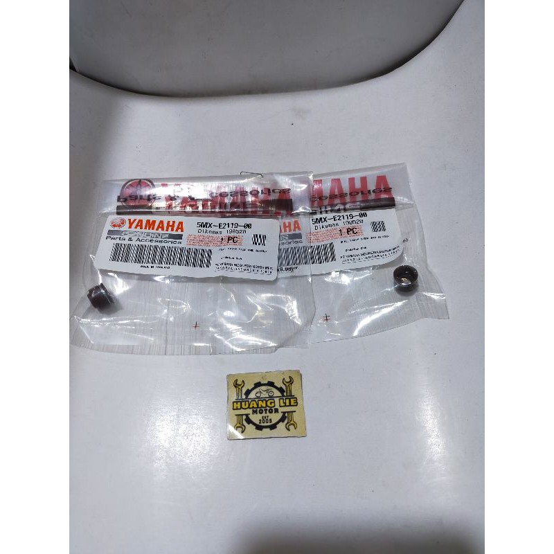 seal klep sil klep yamaha mio / sporty asli 2pc 5mx