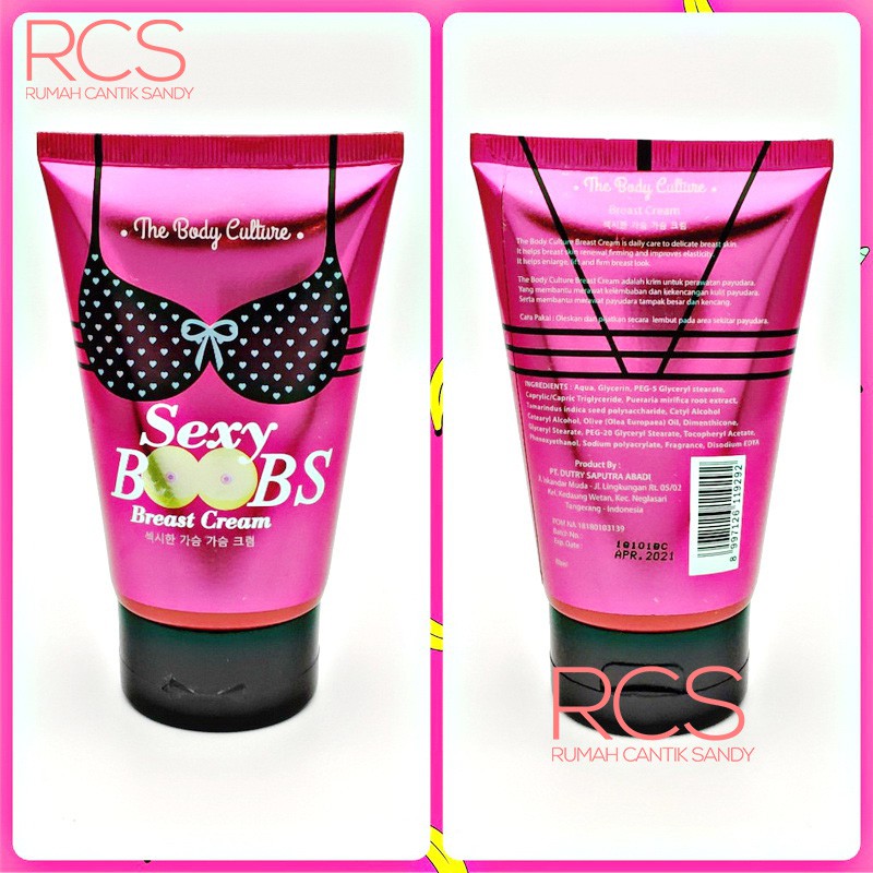 [ The Body Culture ] SEXY BOOBS ~ BREAST CREAM ~ PENGENCANG PAYUDARA