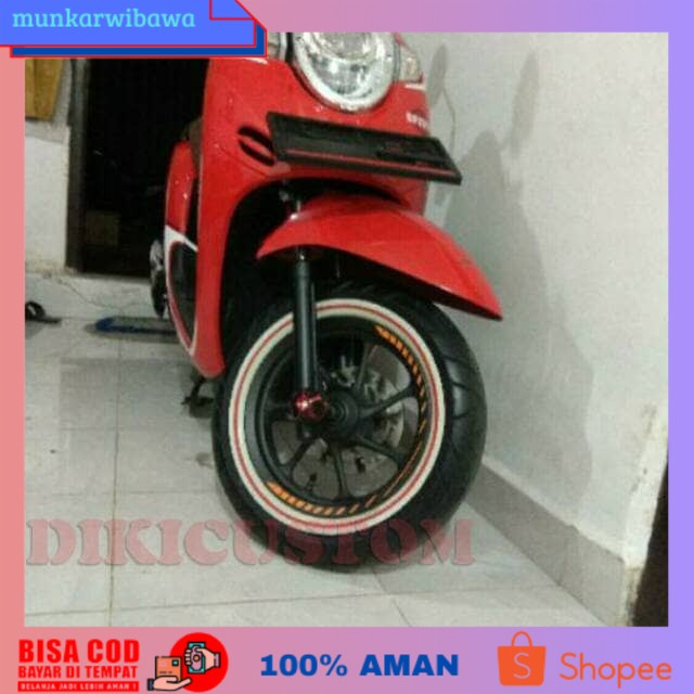 (BISA COD) list ban motor scoopy new Ring 12/12. Aksesoris motor
