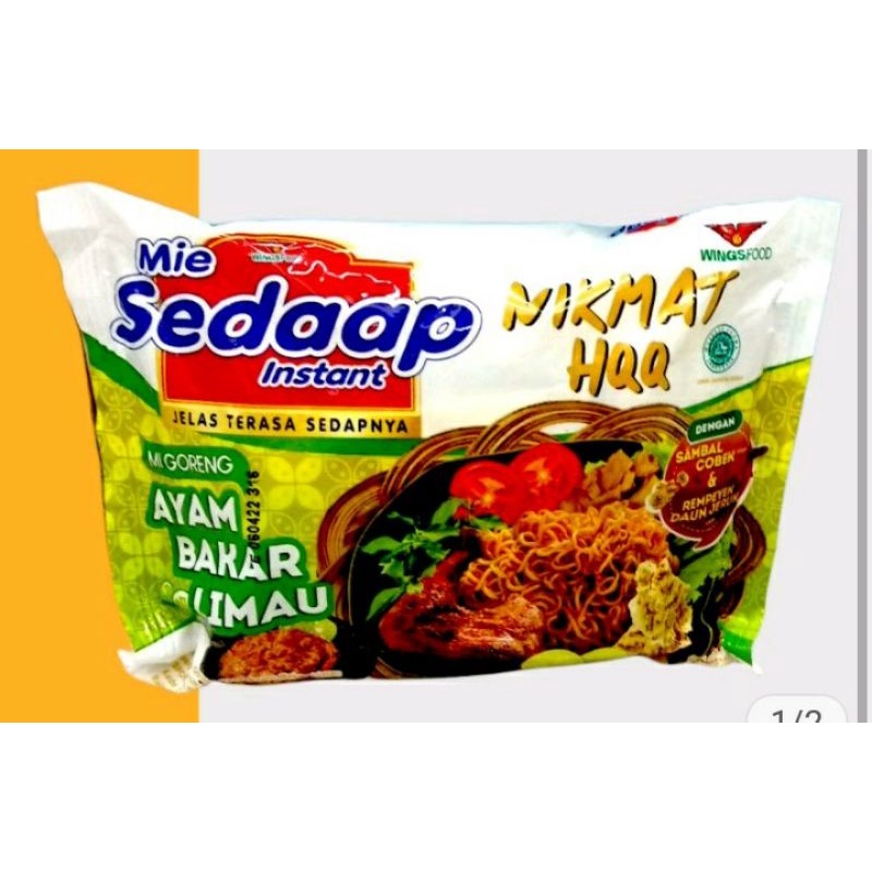 Mie Sedap Goreng Rasa Ayam Bakar Limau