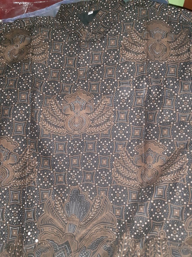 Anjasmara Sogan Kemeja Batik Pria Lengan Panjang Dan Pendek By Sm-batik