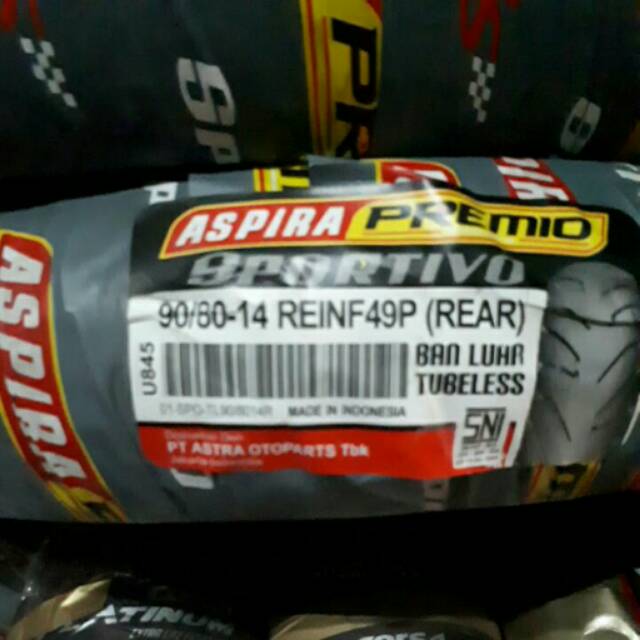 Aspira Premio Sportivo 90/80 - 14 Rear