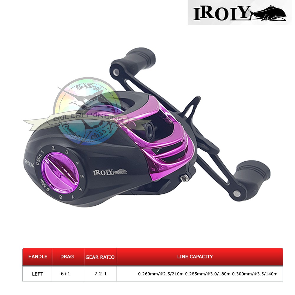 Reel BC Iroly Ryuki - Handle Kiri