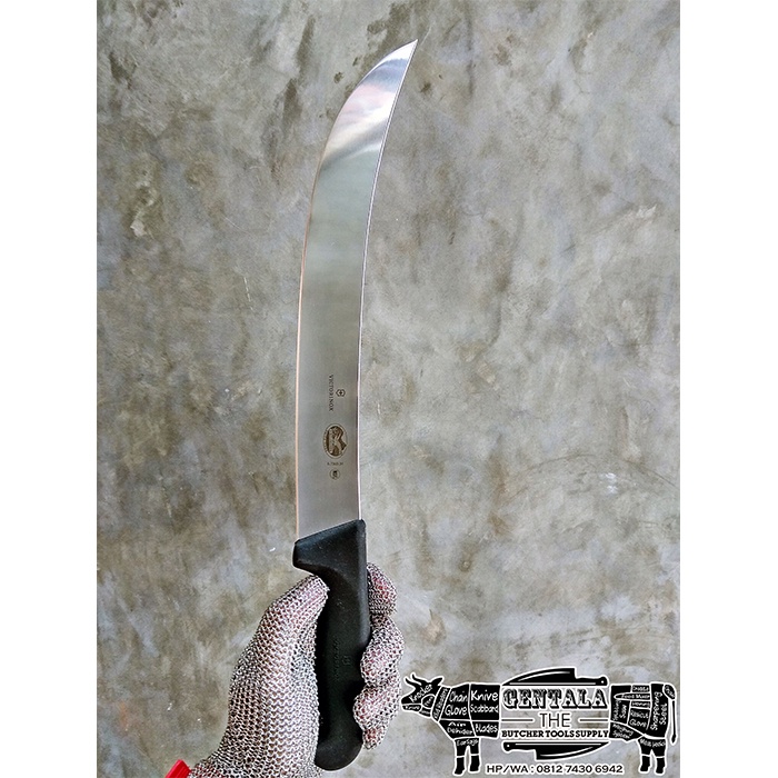 Pisau Sembelih Victorinox 31cm Butcher Cimeter Fibrox