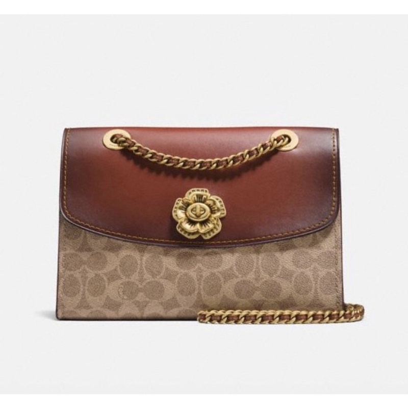 Parker In Colorblock Signature Canvas (Coach 30585)
