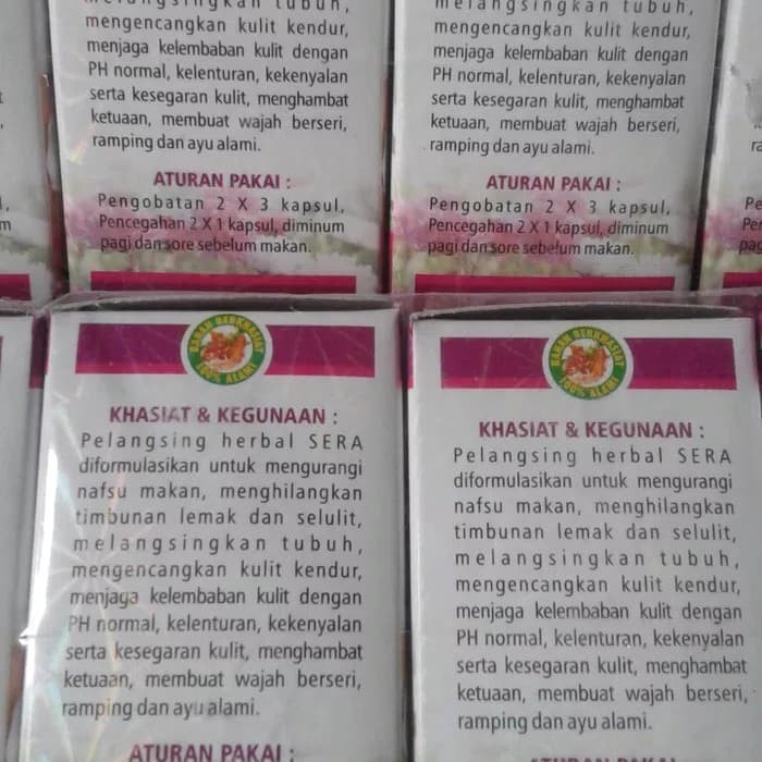 READY  SERA Pelangsing Ori