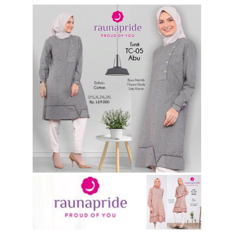 TUNIK RAUNAPRIDE TC 04 BATA, TC 05 ABU