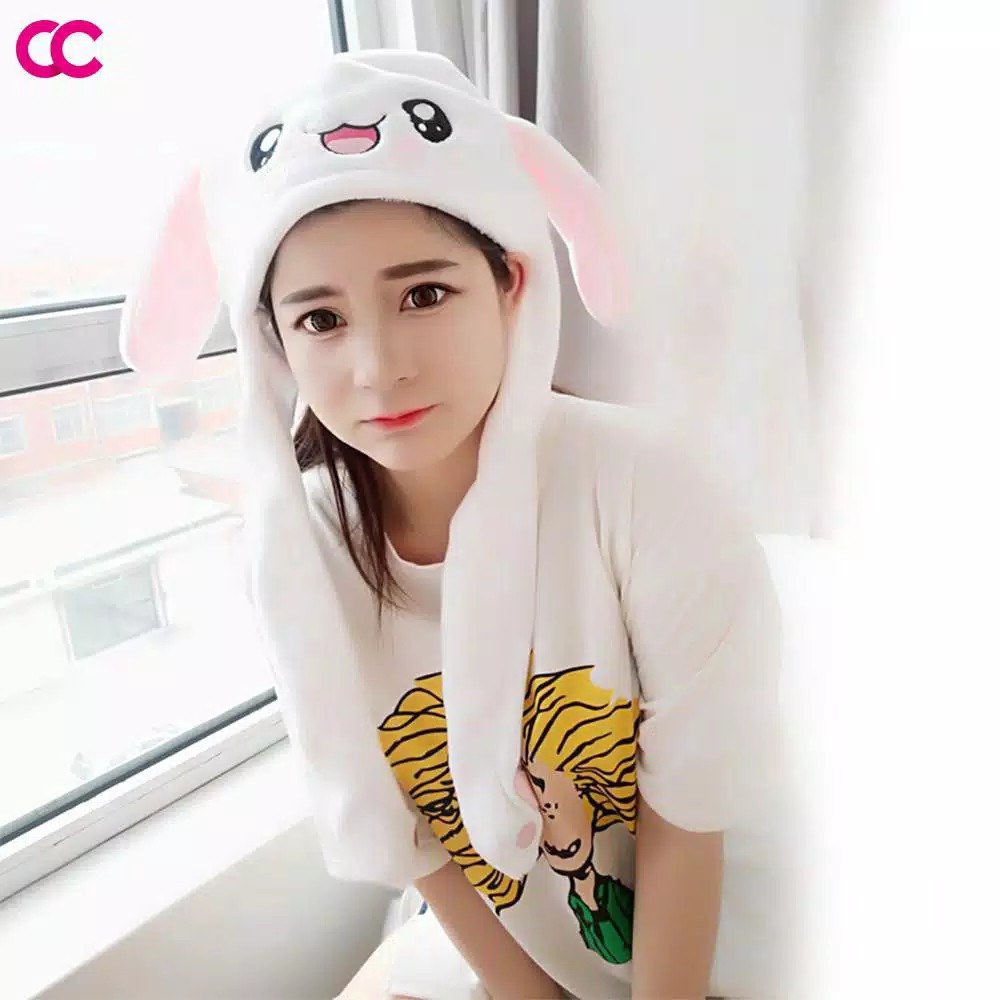 Topi Kelinci Super Cute (Korean Style)