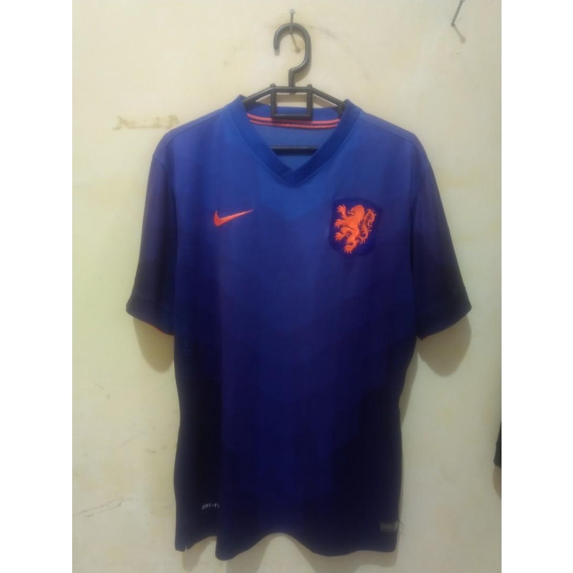 Jersey Grade Ori Belanda Away 2014