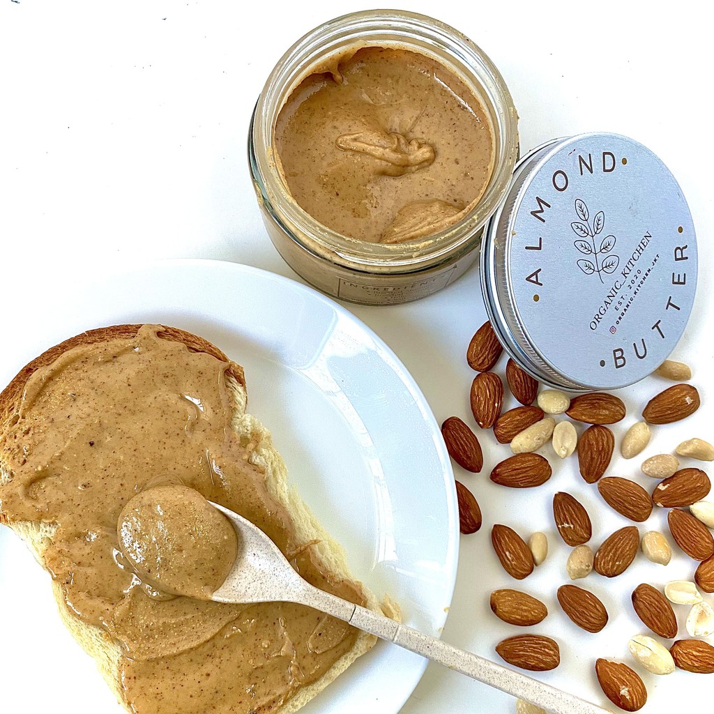 

Almond Peanut Butter Mix - Selai Kacang Almond & Peanut 100% natural VEGAN tanpa gula