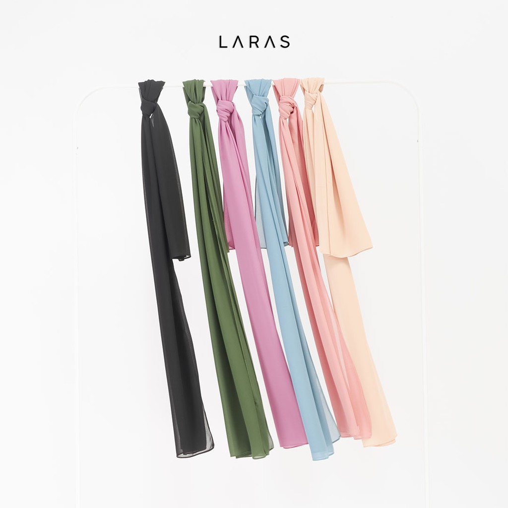 Hijab Pashmina Ceruty Baby Doll Pasmina Premium UK 170x70 Warna Biru Wardah