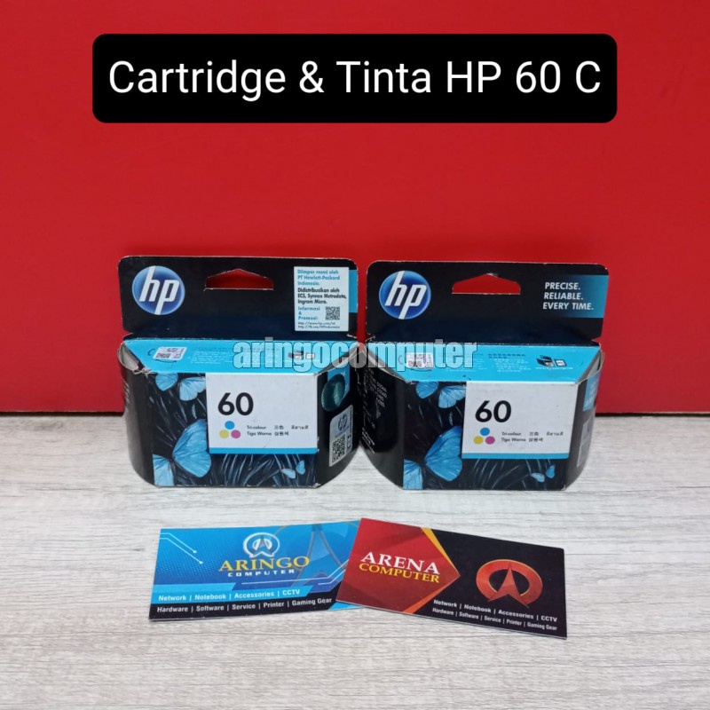 Cartridge &amp; Tinta HP 60 C